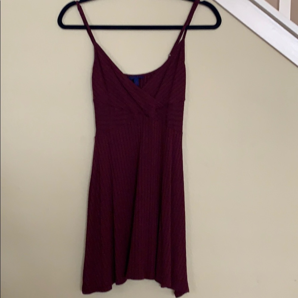 Aeropostale maroon mini summer dress, size S